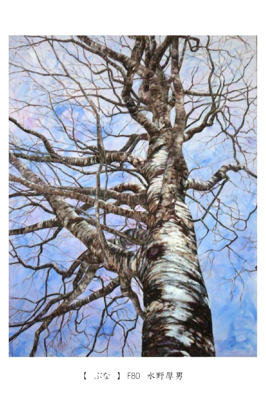 Atsuo Mizuno・水野厚男 絵画 ブナに魅せられてシリーズのページ